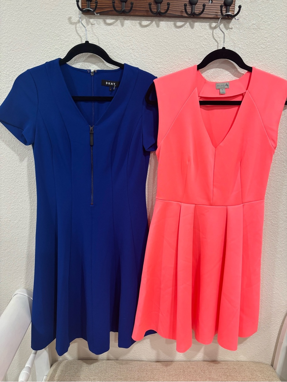 Women’s Dress Bundle- DKNY & Belle Sky V-Neck Fit & Flare